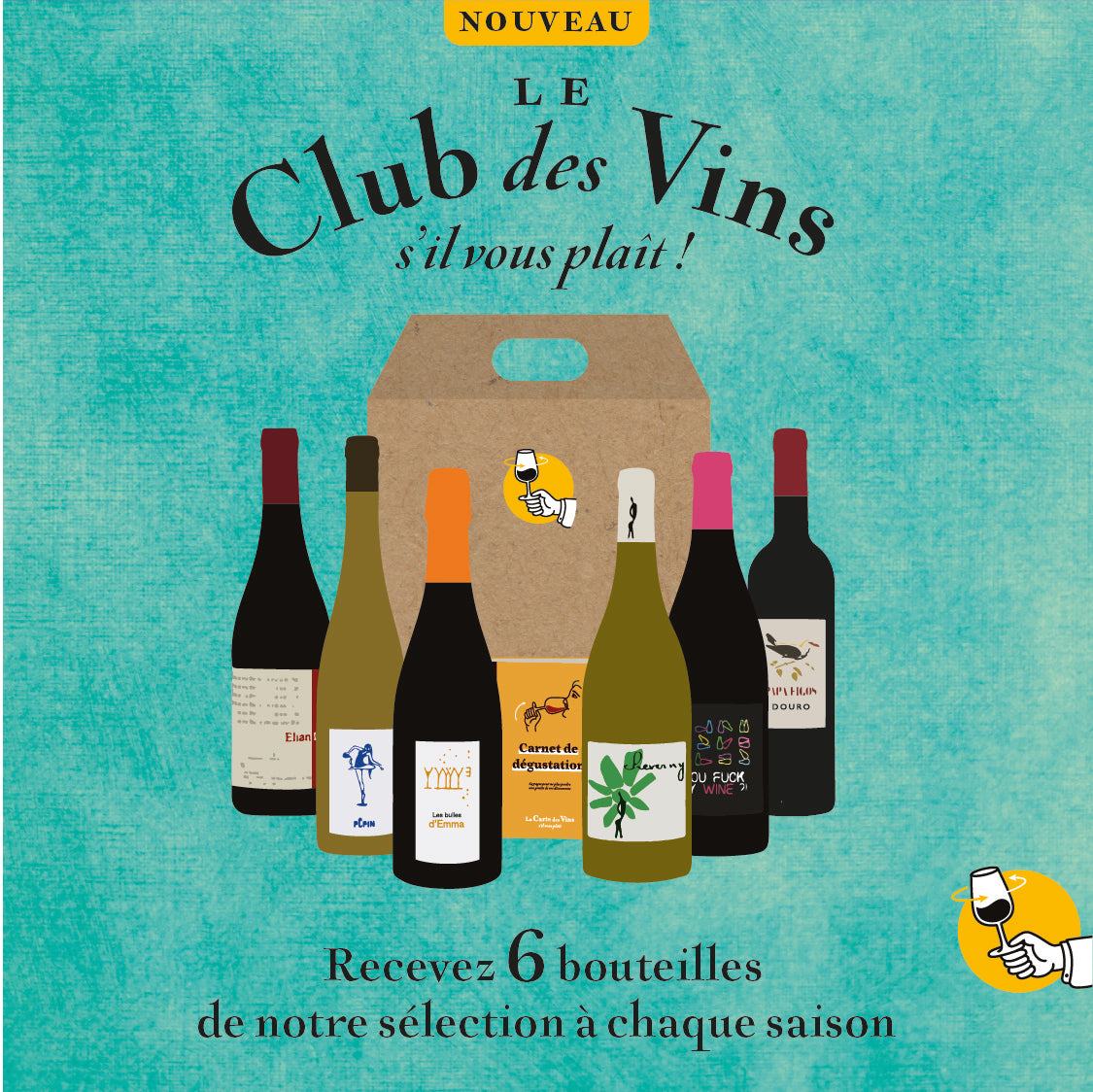 The Wine Club – La Carte des Vins s'il vous plaît