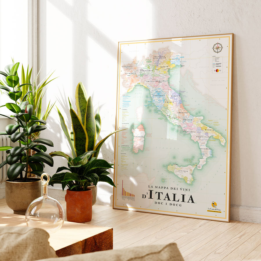 Italian Wine Map - XL – La Carte des Vins s'il vous plaît
