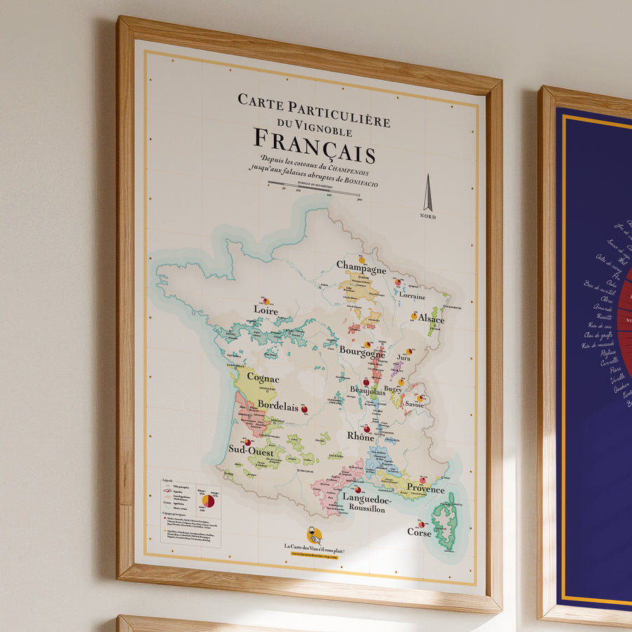 Le Pack Sommelier (4 affiches 50 x 70 cm)
