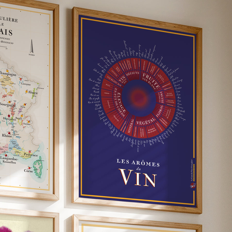 Le Pack Sommelier (4 affiches 50 x 70 cm)