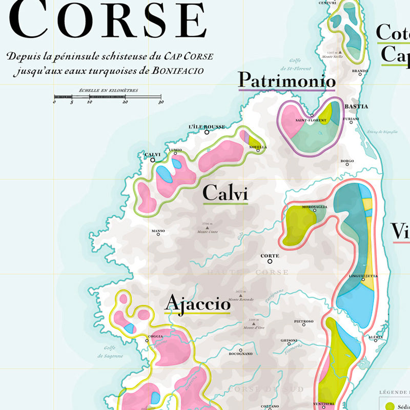 carte vin corse