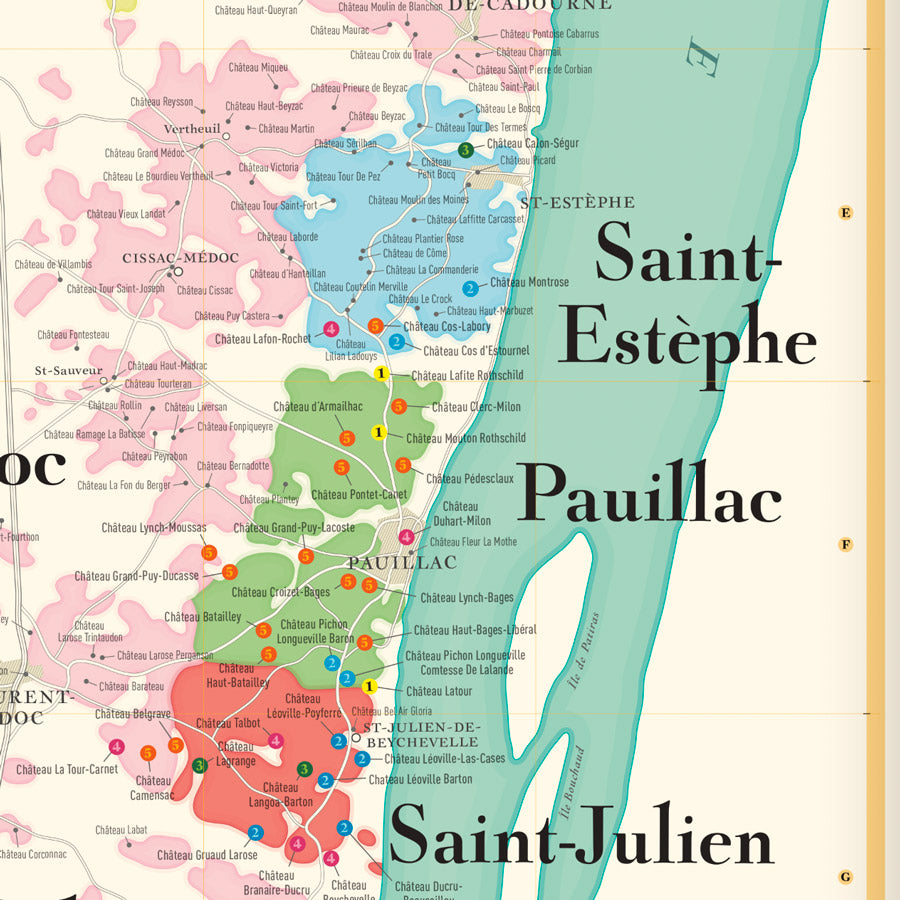 La Carte des Vins du Médoc