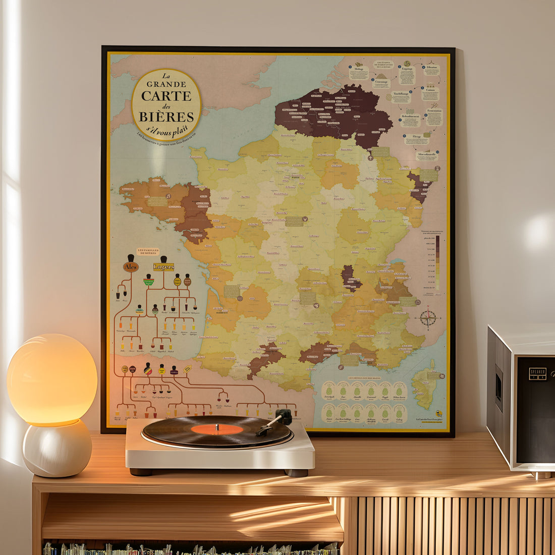 Carte des Vins de France XL