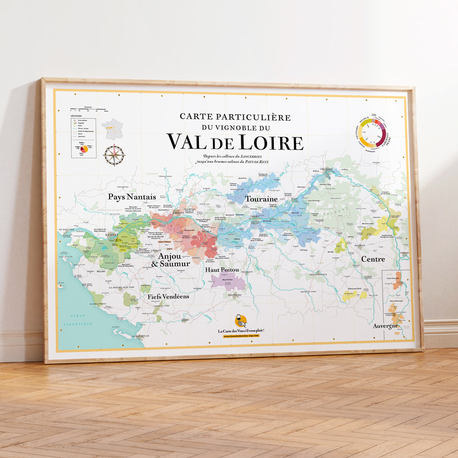 carte vins loire