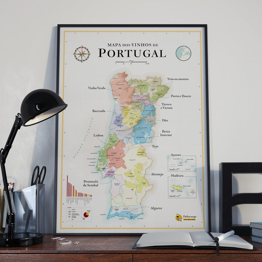 Wine Map of Portugal