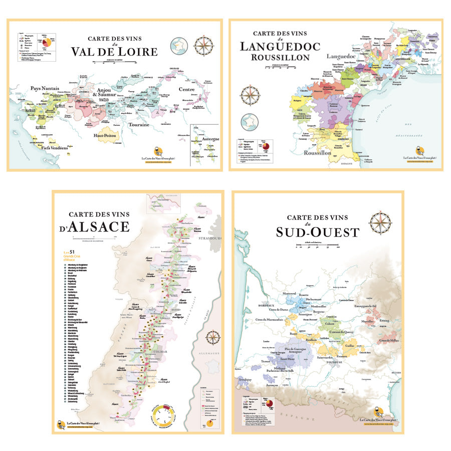 The Tour de France Pack - 13 Wine Lists (-50%)
