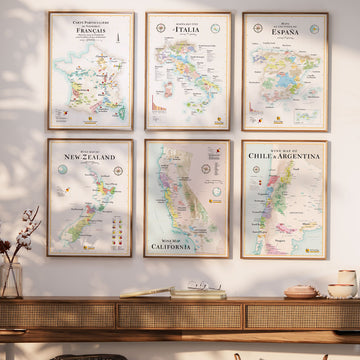 The Puzzle Map of the Wines of France – La Carte des Vins s'il vous plaît