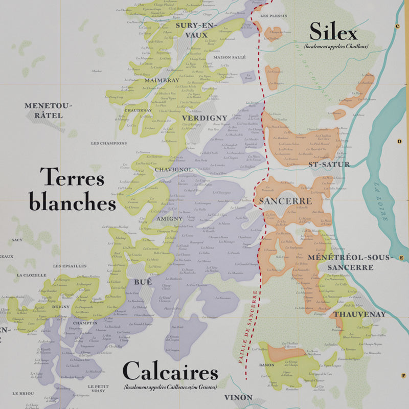 Wine Map of Sancerre